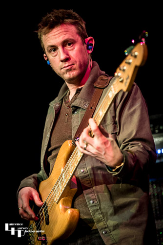 Dan Clark on bass