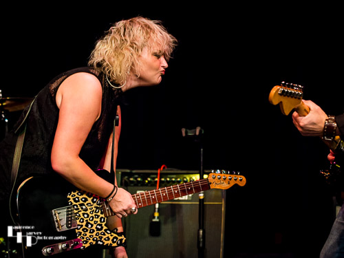 Rebecca Downes on vocals & guitar