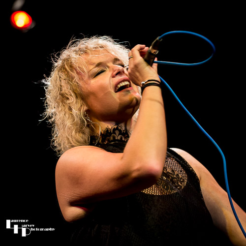 Rebecca Downes on vocals