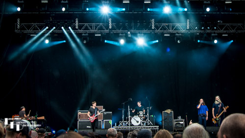 Reef on stage at Ramblin' Man Fair