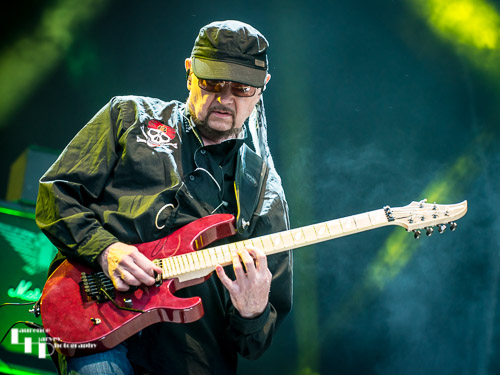 Saxon: Paul Quinn on guitar