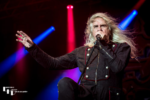 Saxon: Biff Byford on vocals