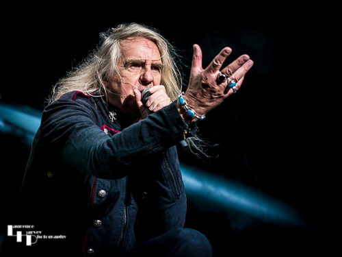 Saxon: Biff Byford on vocals