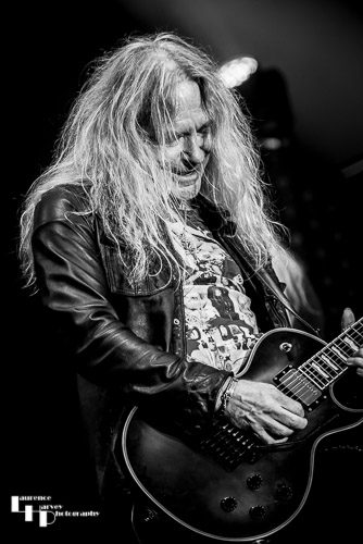 Saxon: Doug Scarratt on guitar