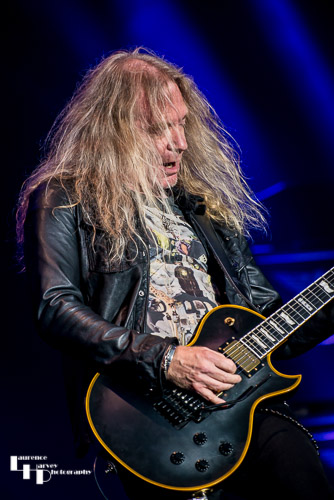 Saxon: Doug Scarratt on guitar