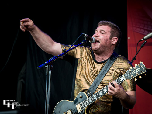 Lionize: Nathan Bergman on guitar & vocals