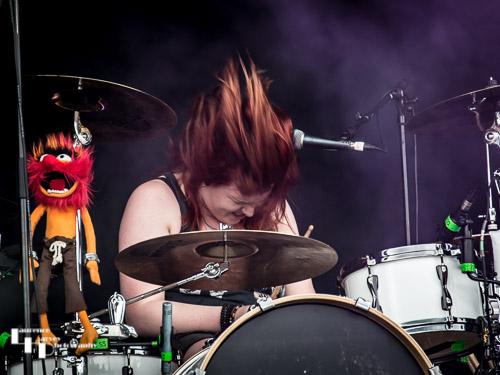 Stone Broken: Robyn Haycock on drums