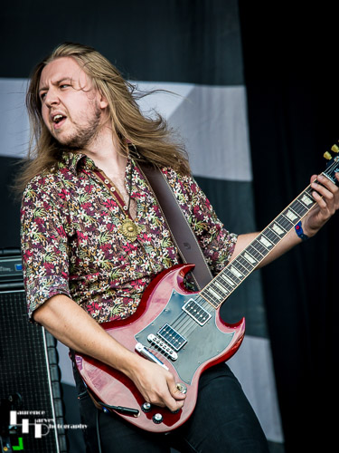 Blues Pills: Rickard Nygren on guitar