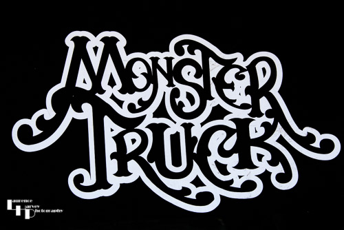 Monster Truck stage backdrop