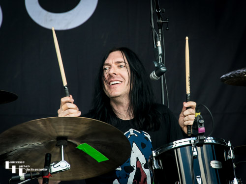 Monster Truck: Steve Kiely on drums & vocals