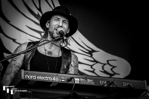 Monster Truck: Brandon Bliss on keys & vocals
