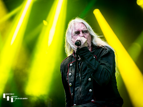 Saxon: Biff Byford on vocals
