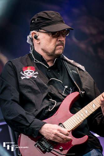 Saxon: Paul Quinn on guitar