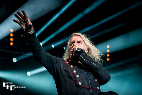 Saxon: Biff Byford on vocals