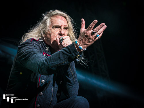Saxon: Biff Byford on vocals