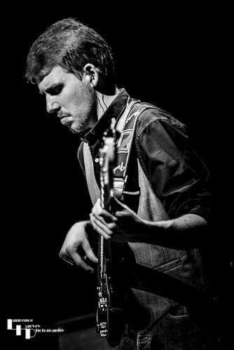 Dan Collins on bass