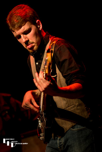Dan Collins on bass