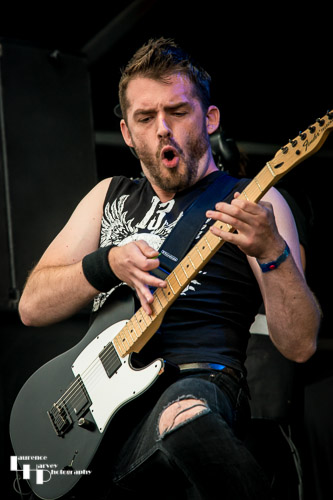 Stone Broken: Chris Davis on guitar