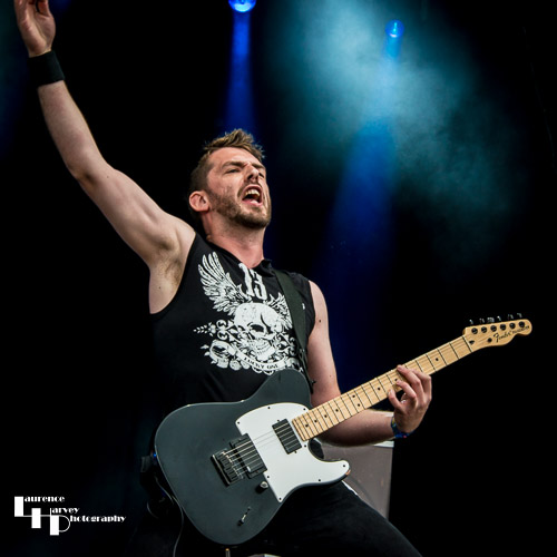 Stone Broken: Chris Davis on guitar