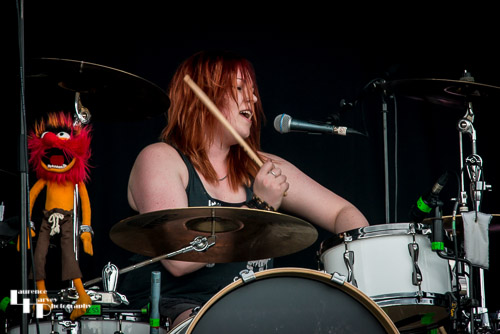 Stone Broken: Robyn Haycock on drums