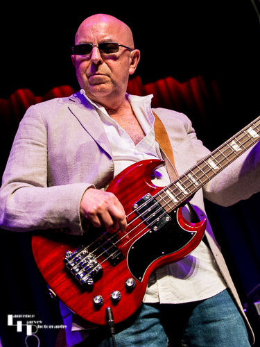 Steve Bingham on vocals and bass