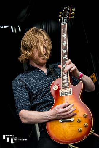 Screaming Eagles: Adrian McAleenan on guitar