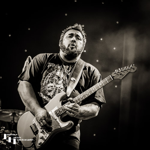 Alan Nimmo on guitar