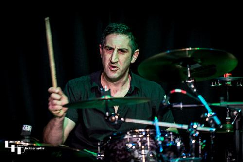 Paul Micallef on drums
