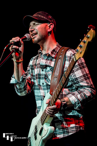 Graham Fieldhouse on vocals & bass