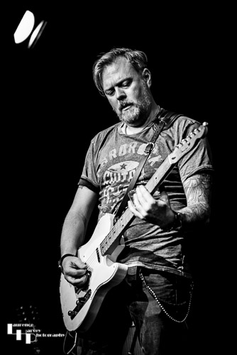 Jamie Peters on guitar