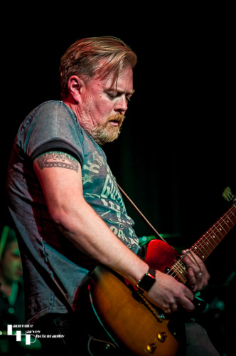 Jamie Peters on guitar