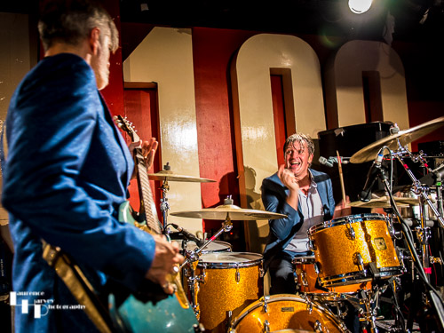 Ruben Block on vocals & guitar & Mario Goossens on drums