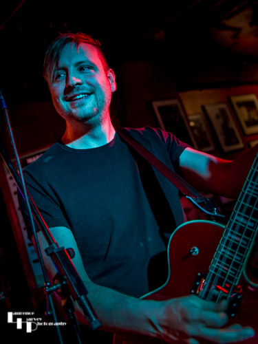 Tom Martin on bass