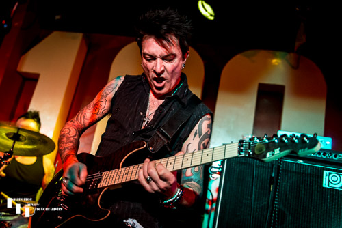 Marcus Thurston on lead guitar