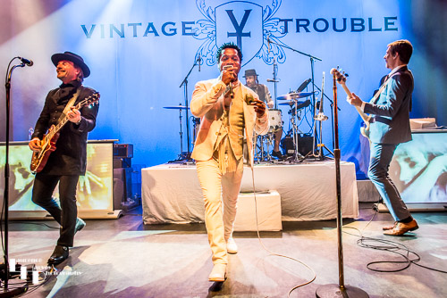 Vintage Trouble on stage at Shepherd's Bush Empire