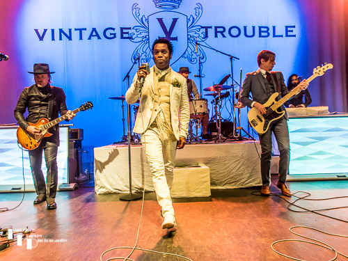 Vintage Trouble on stage at Shepherd's Bush Empire