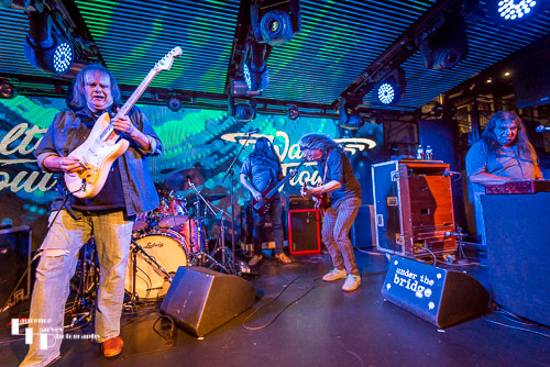 Walter Trout Band & guest Innes Sibun on stage at Under The Bridge
