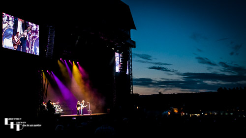 ZZ Top on stage at Ramblin' Man Fair