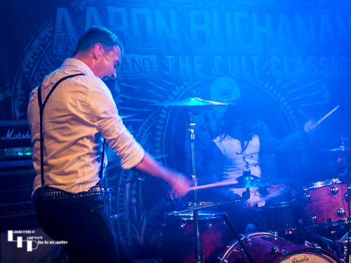 Aaron Buchanan on vocals & Paul White on drums