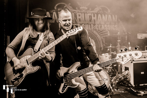 Laurie Buchanan on guitar & Mart Trail on bass