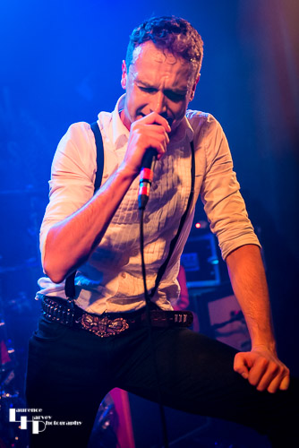 Aaron Buchanan on vocals
