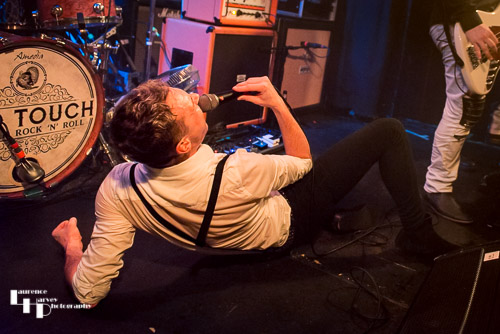 Aaron Buchanan on vocals