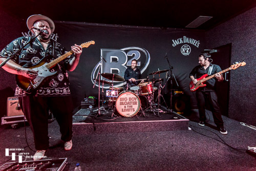 Big Boy Bloater & The LiMiTs on stage at B2 Venue