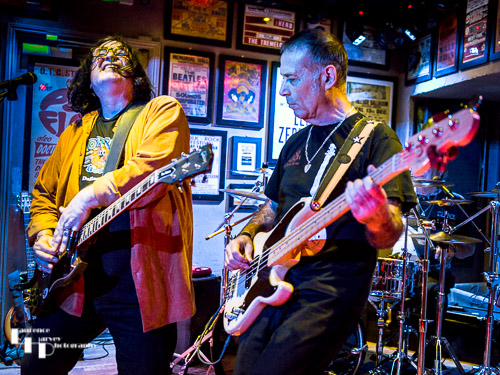 Big Gilson on guitar & Derek White on bass