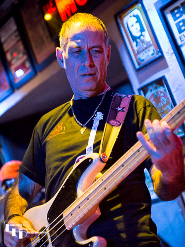 Derek White on bass