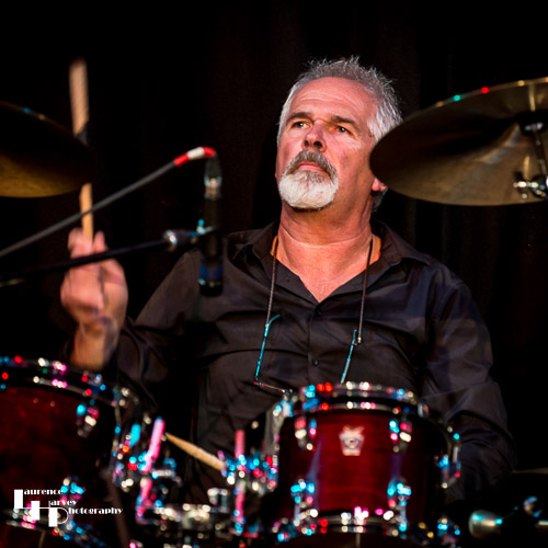 Kevin Yates on drums