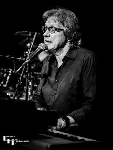 Paul Long on keyboards and vocals