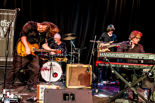 Catfish on stage at The Limelight Theatre