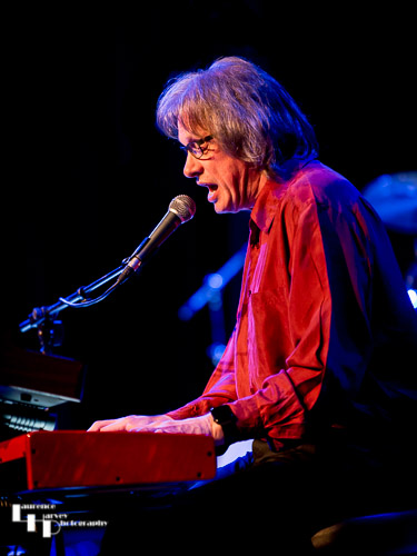 Paul Long on keyboards and vocals