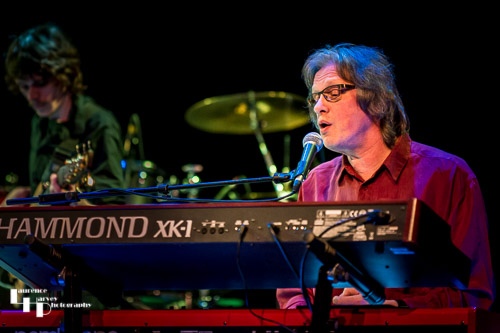 Paul Long on keyboards and vocals